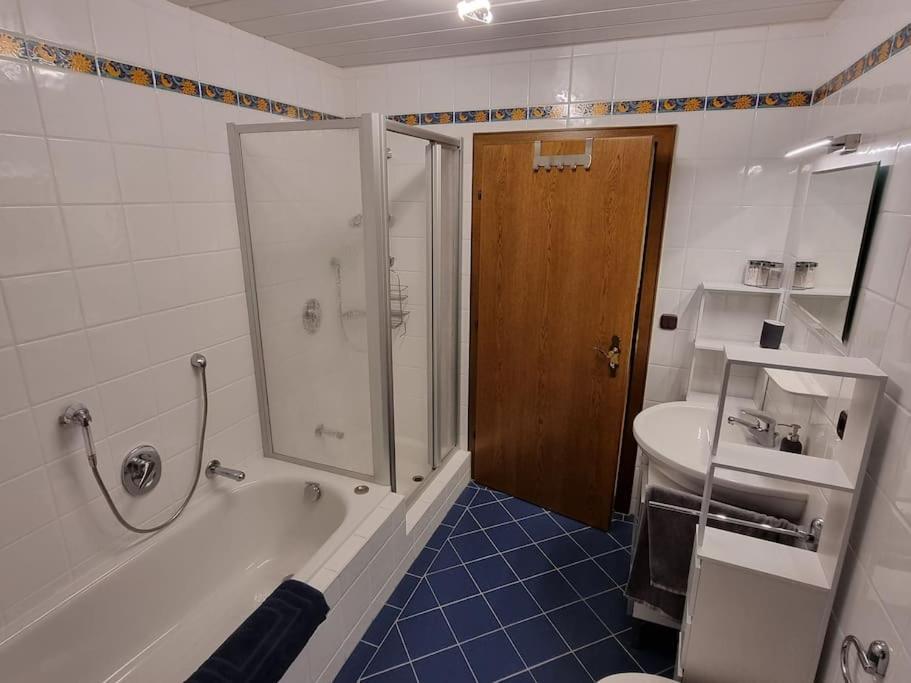 Gemuetliche Wohnung Am Waldrand Thierhaupten Luaran gambar